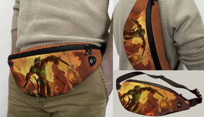 Прикольные футболки: сумка doom